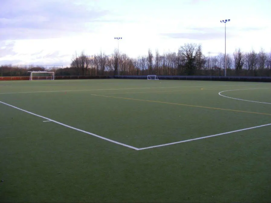 Bradley Stoke Community School Astro where we play hockey as South Gloucestershire Hockey Club